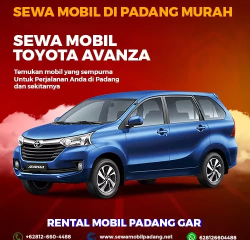 sewa mobil avanza di padang harga rental murah