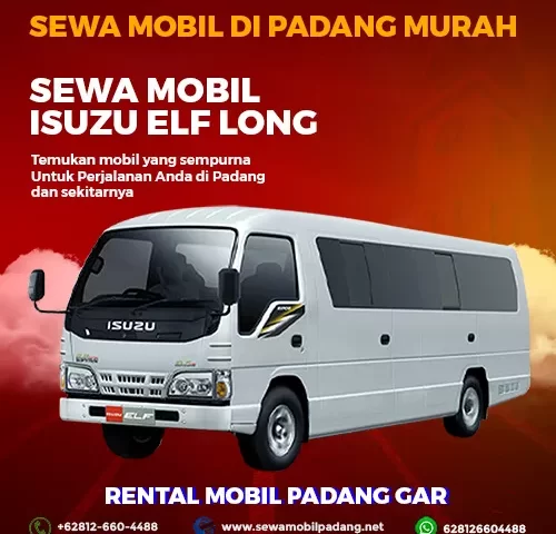 sewa mobil elf long di padang harga rental murah