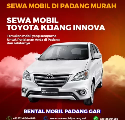 sewa mobil kijang innova di padang harga rental murah